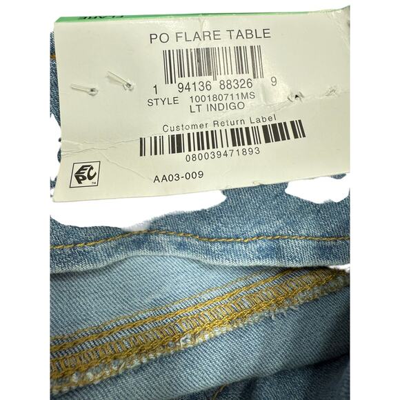 NEW Jeans INC International Concepts sz 8 Pull On Flare NEW #G814 - Picture 4 of 8
